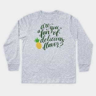 Delicious flavor Kids Long Sleeve T-Shirt